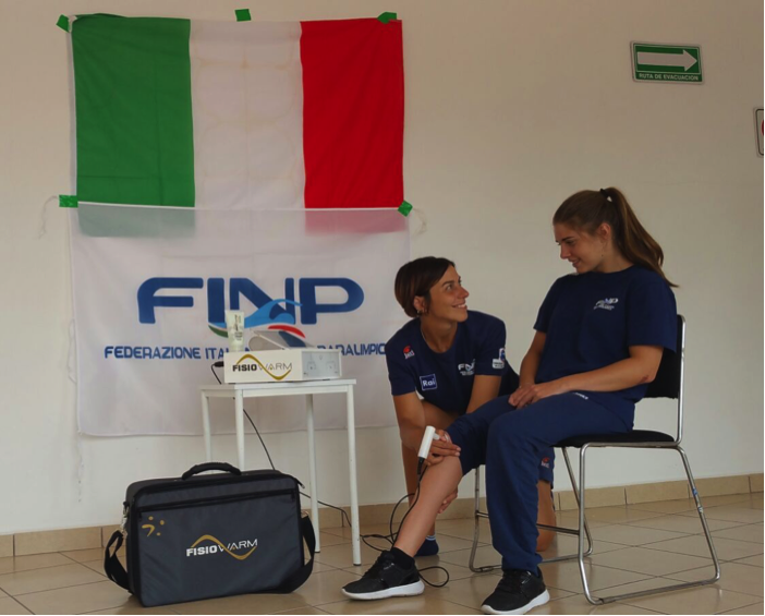 TECARTERAPIA FISIOWARM – Collegiale e mondiali di nuoto Messico City 2017