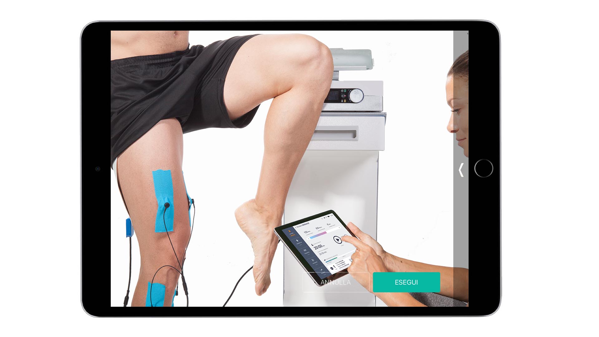 Recupero muscolare avanzato Tecarterapia