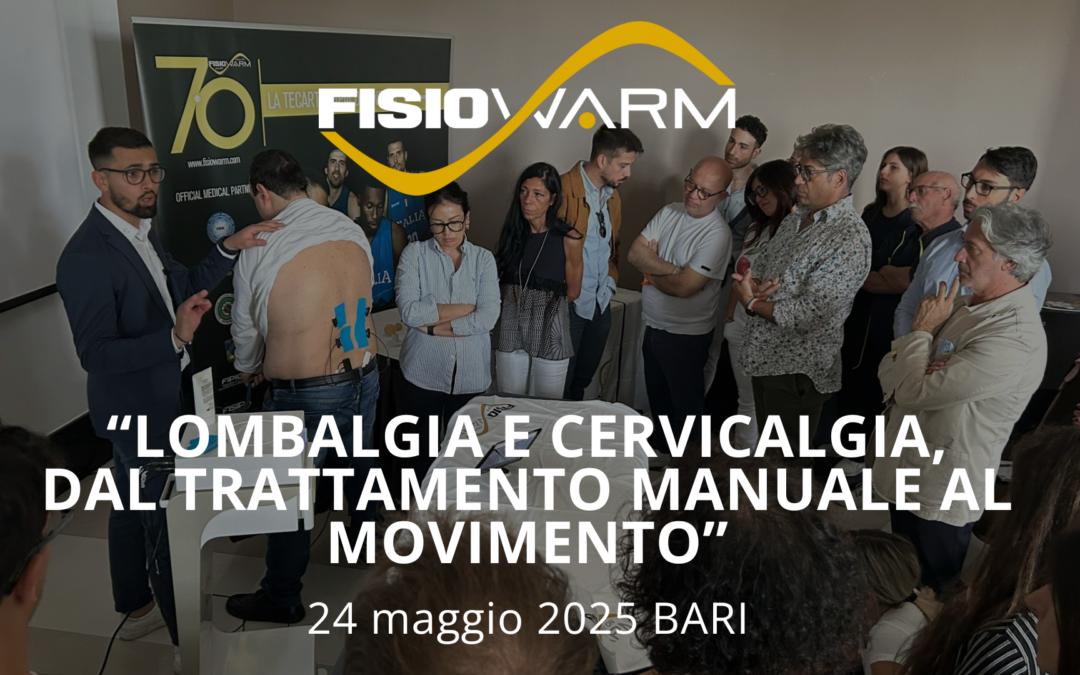 LOMBALGIA E CERVICALGIA, DAL TRATTAMENTO MANUALE AL MOVIMENTO BARI, 24.05.2025