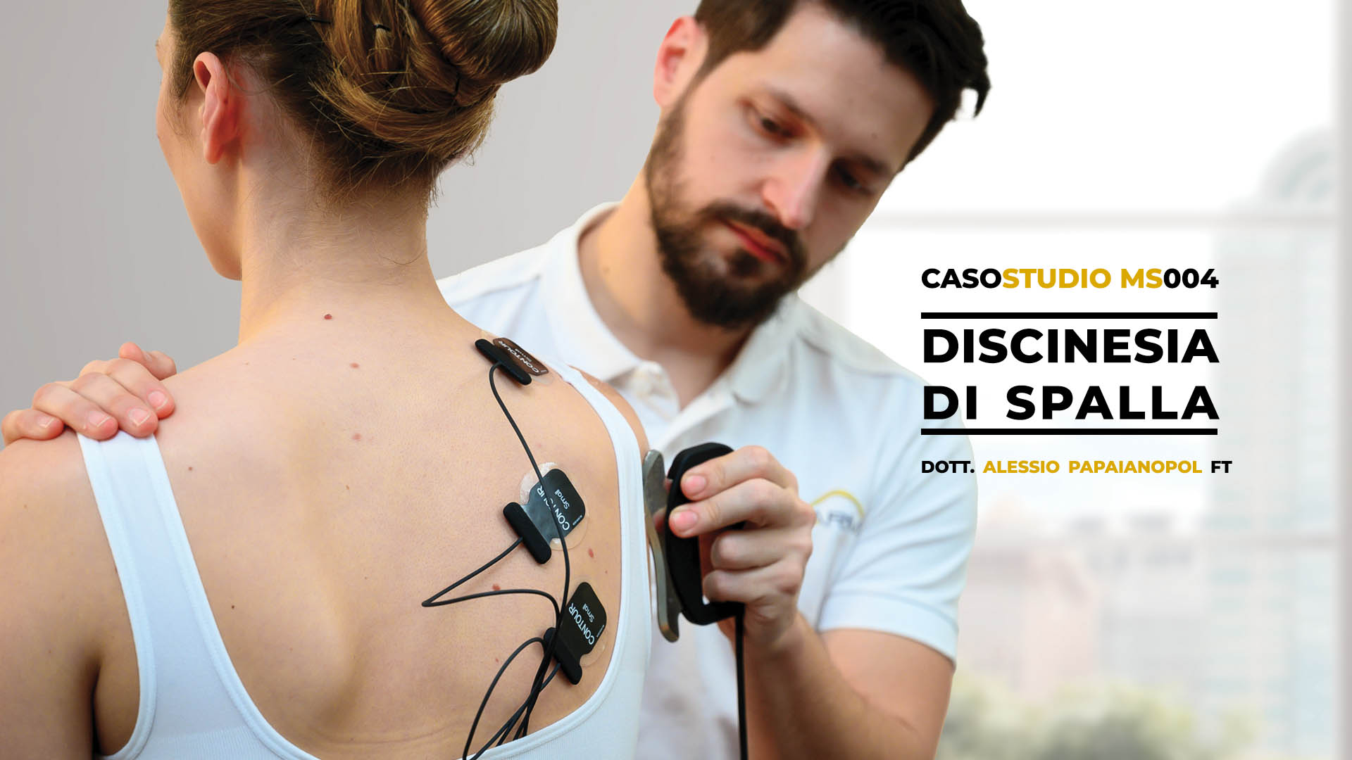 Casi studio tecarterapia - Discinesia di spalla 2